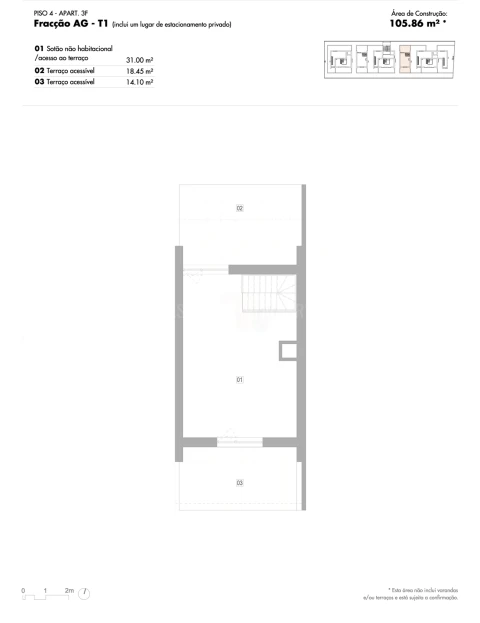Apartamento T2 para Venda em Lagos (São Sebastião e Santa Maria)