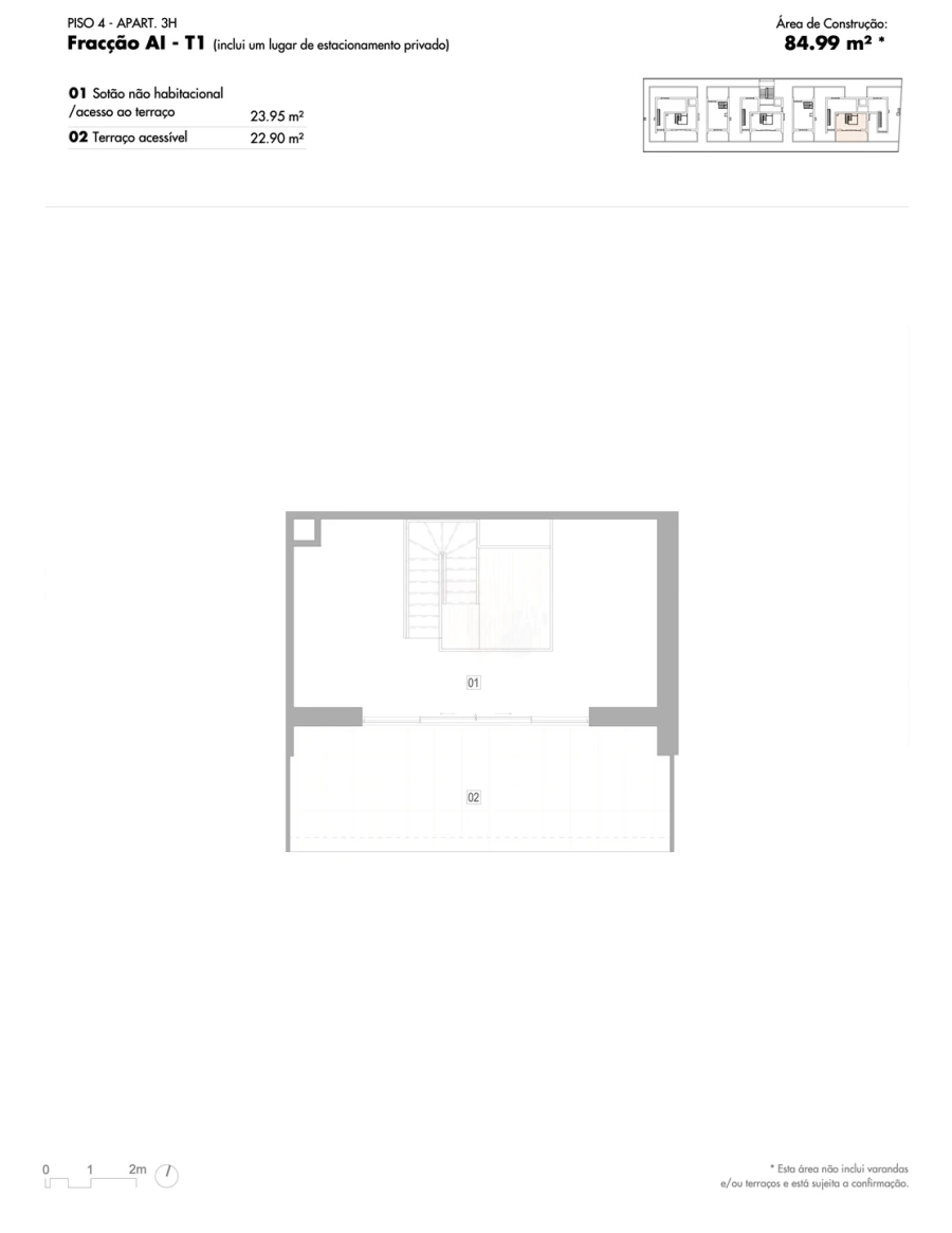 Apartamento T2 para Venda em Lagos (São Sebastião e Santa Maria) Foto 12