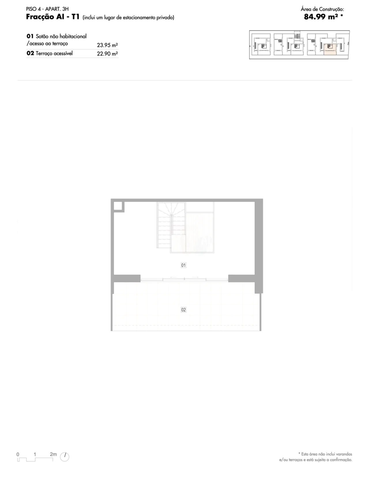 Apartamento T2 para Venda em Lagos (São Sebastião e Santa Maria) Foto 12