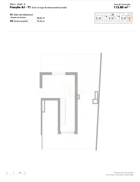 Apartamento T2 para Venda em Lagos (São Sebastião e Santa Maria)