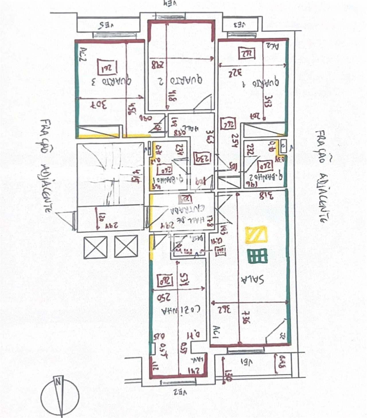 Apartamento T3 para Venda em Gandra Foto 24
