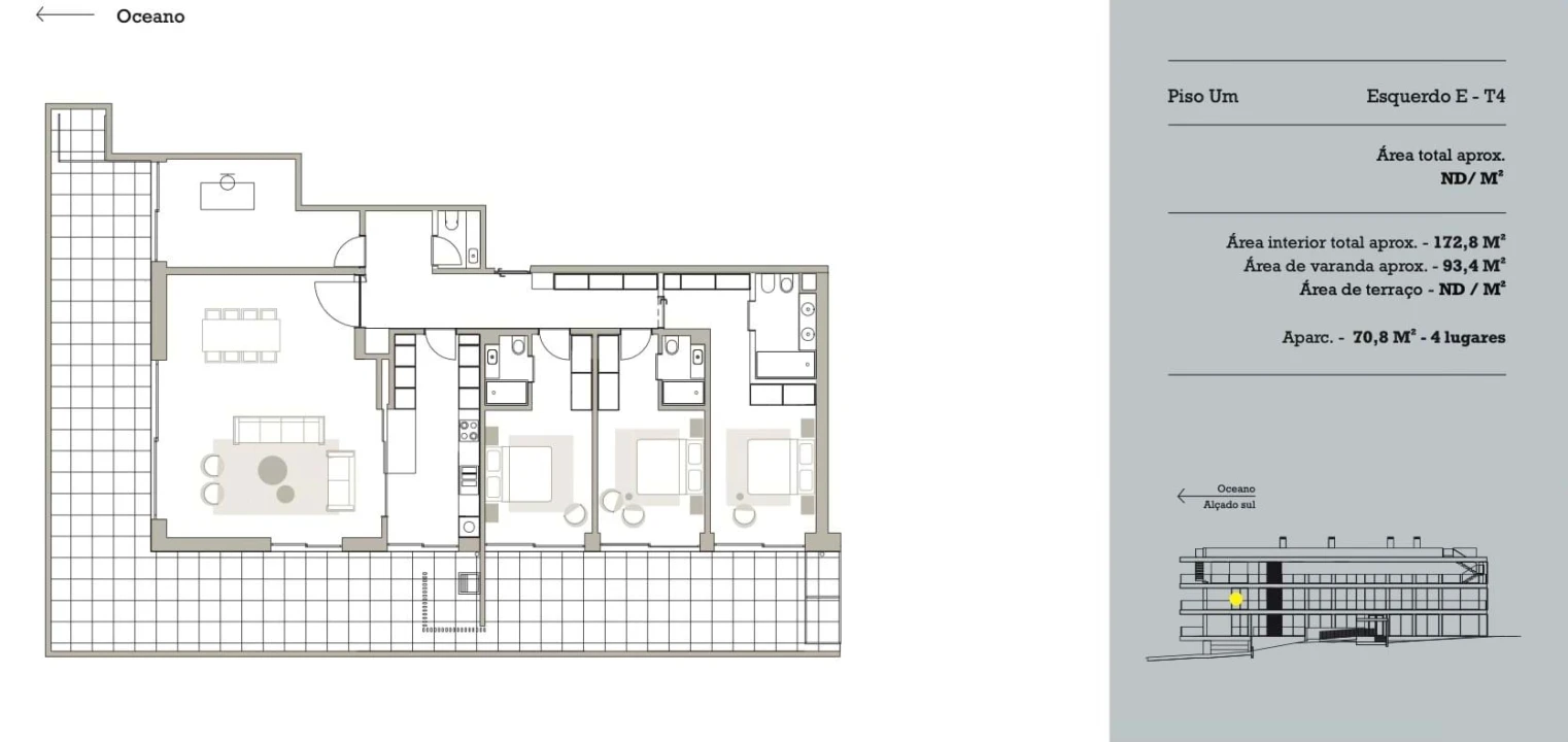 Apartamento T4 para Venda em Canidelo Foto 53