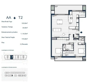 Apartamento T2 para Venda em Arcozelo