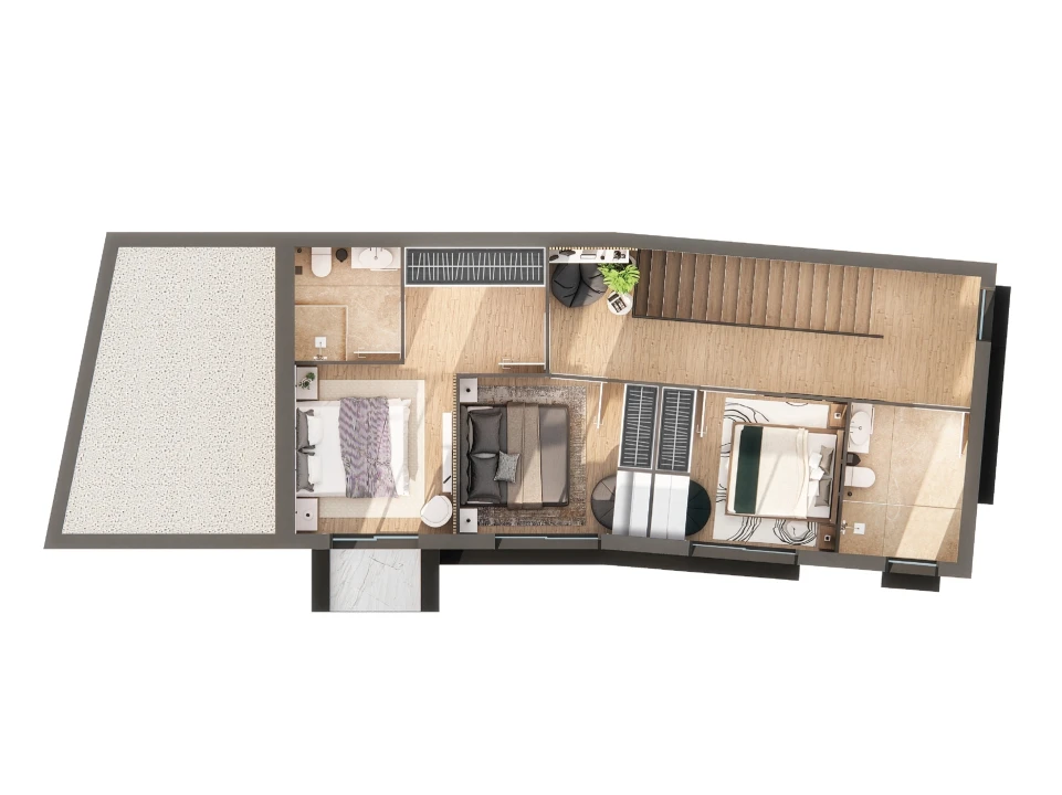 Moradia T3 para Venda em Santo Adrião de Vizela Planta 2