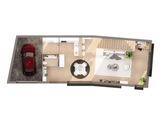 Moradia T3 para Venda em Santo Adrião de Vizela Planta 1