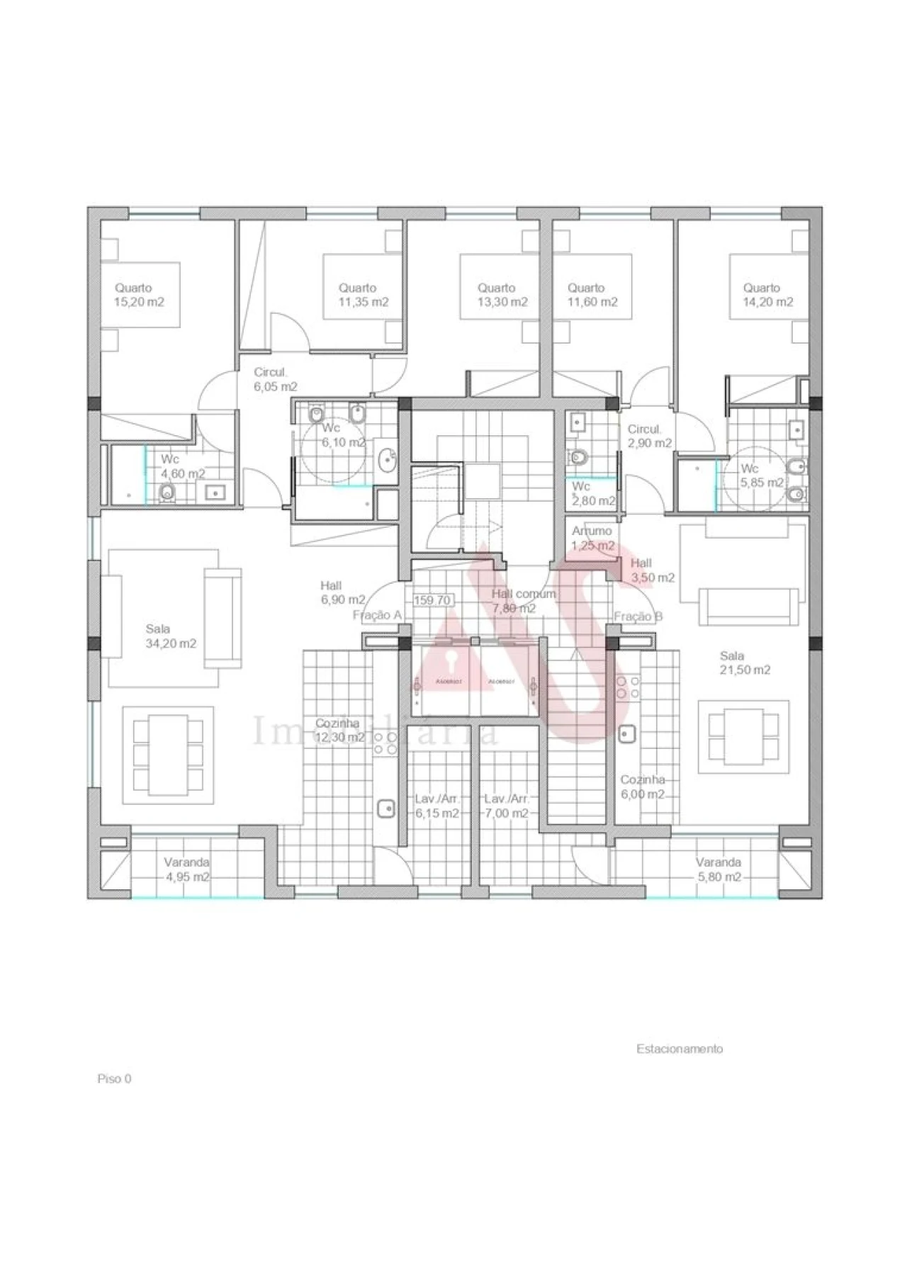 Apartamento T3 para Venda em São Vicente (Braga) Foto 30