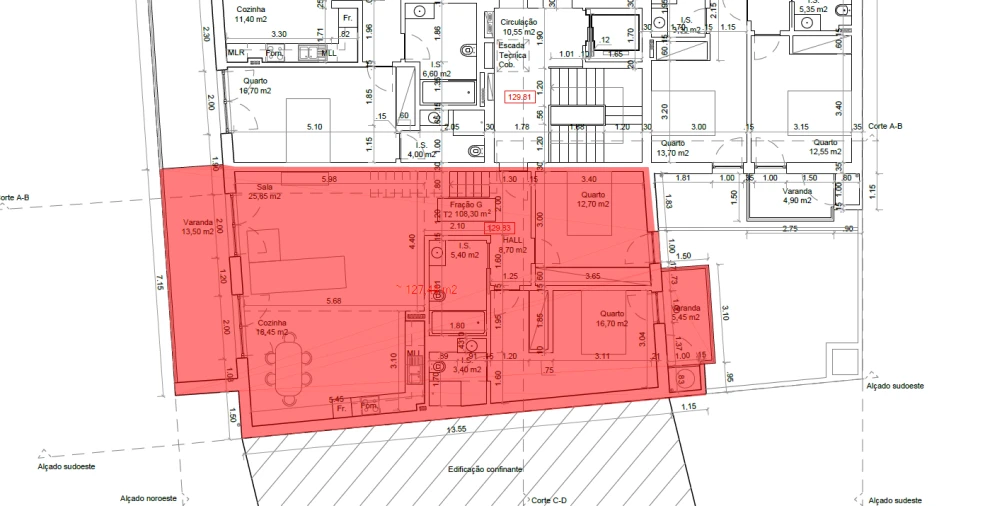 Apartamento T2 para Venda em Nazare Foto 29