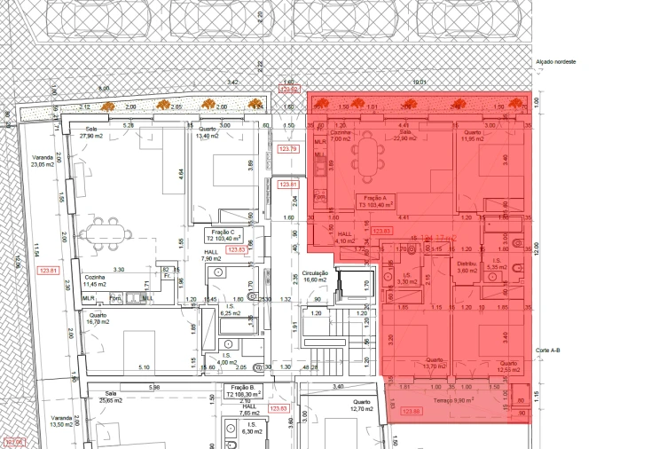 Apartamento T3 para Venda em Nazare Foto 32