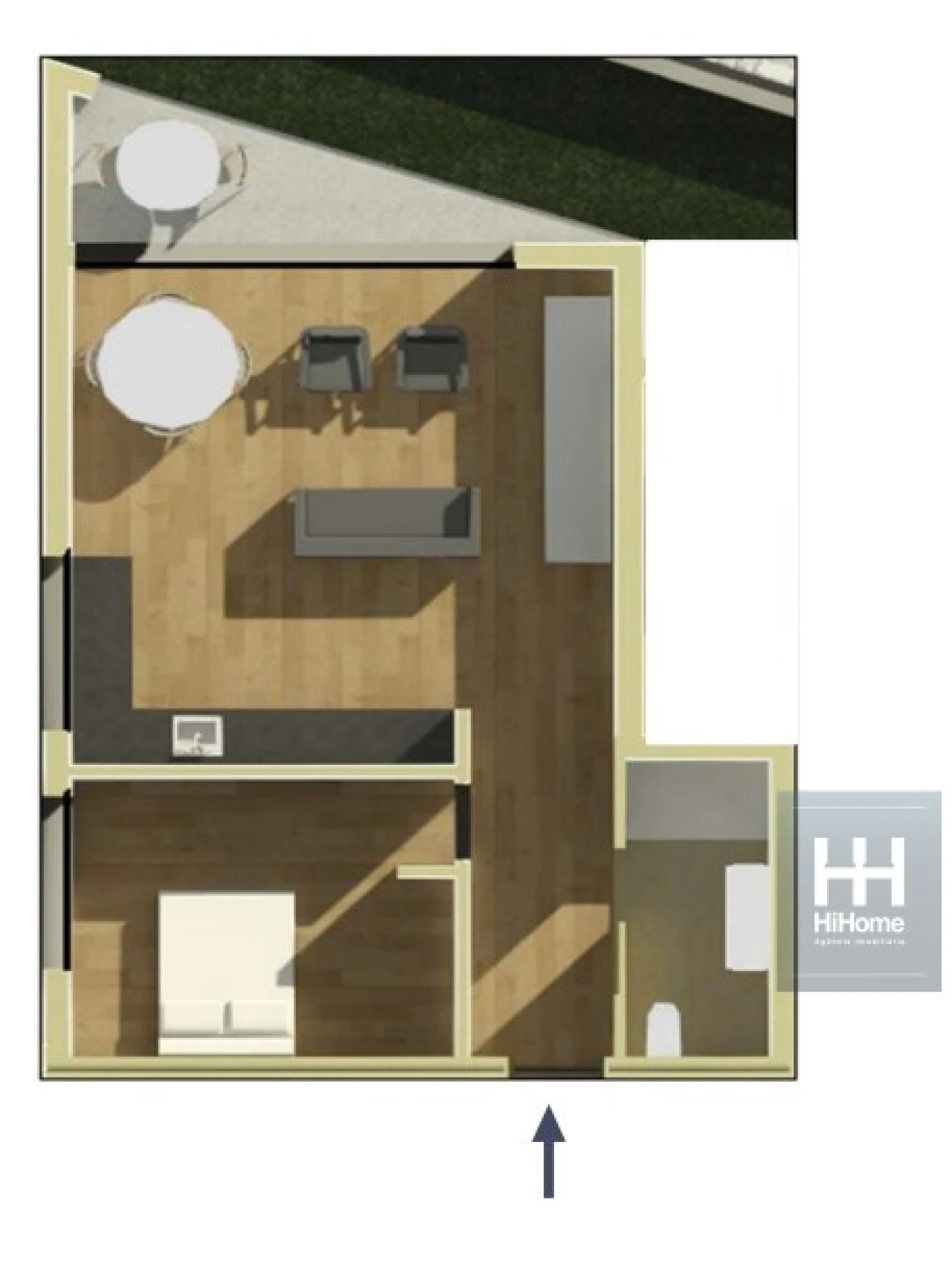 Apartamento T1 para Venda em Ponta do Sol Foto 7