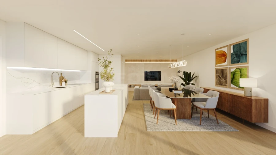 Apartamento T2 para Venda em Moreira Foto 3