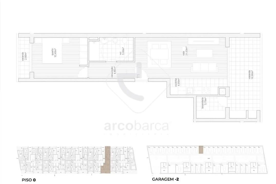 Apartamento T1 para Venda em Vila Nova de Cerveira e Lovelhe Foto 21