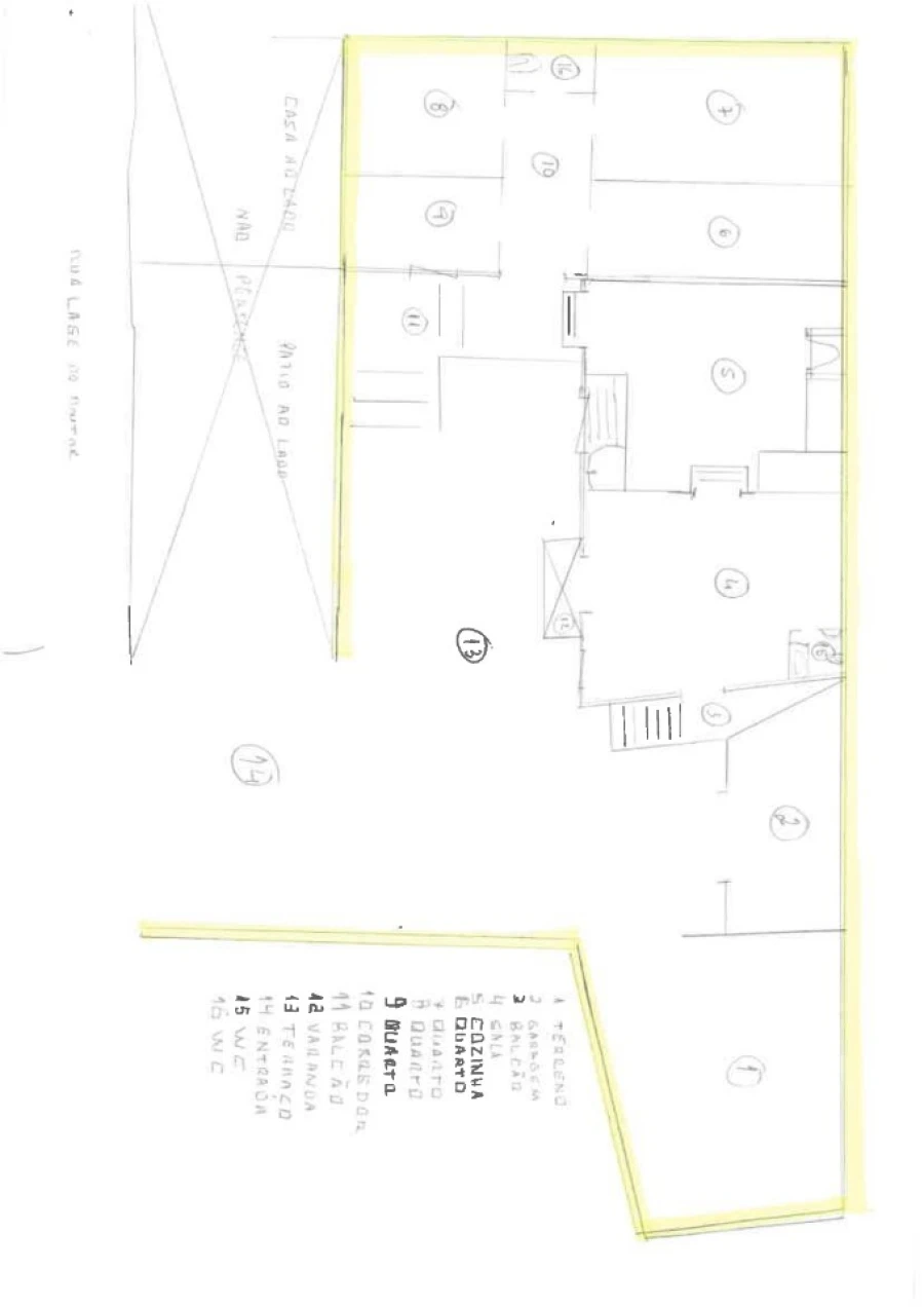 Quinta T3 para Venda em Aguiar da Beira e Coruche Planta 1