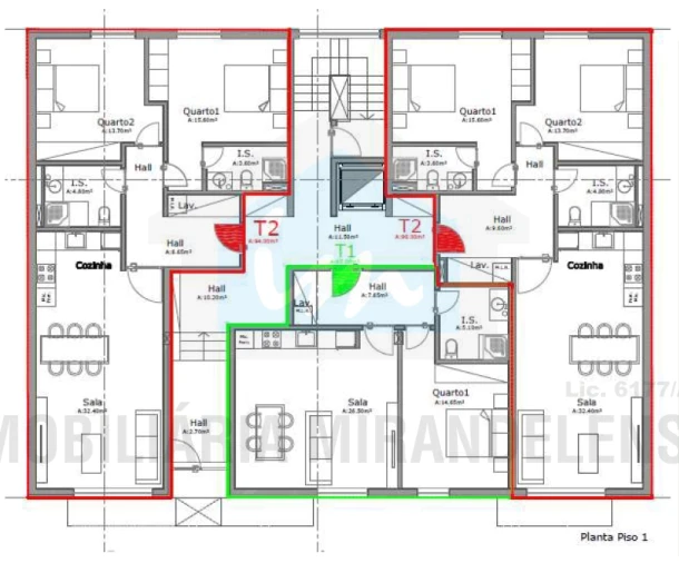 Apartamento T1 para Venda em Mirandela Foto 5
