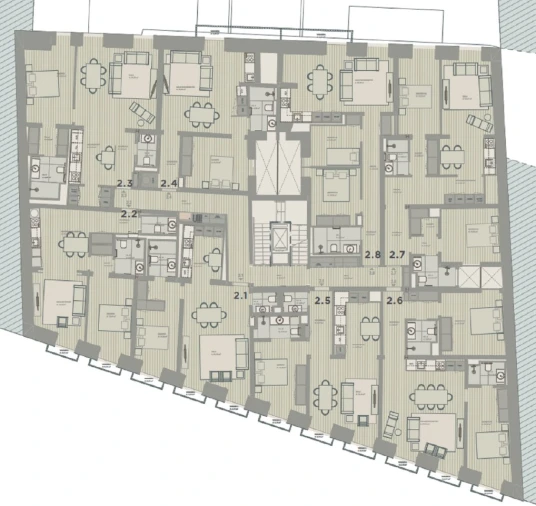 Apartamento T2 para Venda em Estrela Planta 2