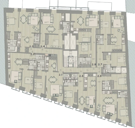 Apartamento T2 para Venda em Estrela Planta 2