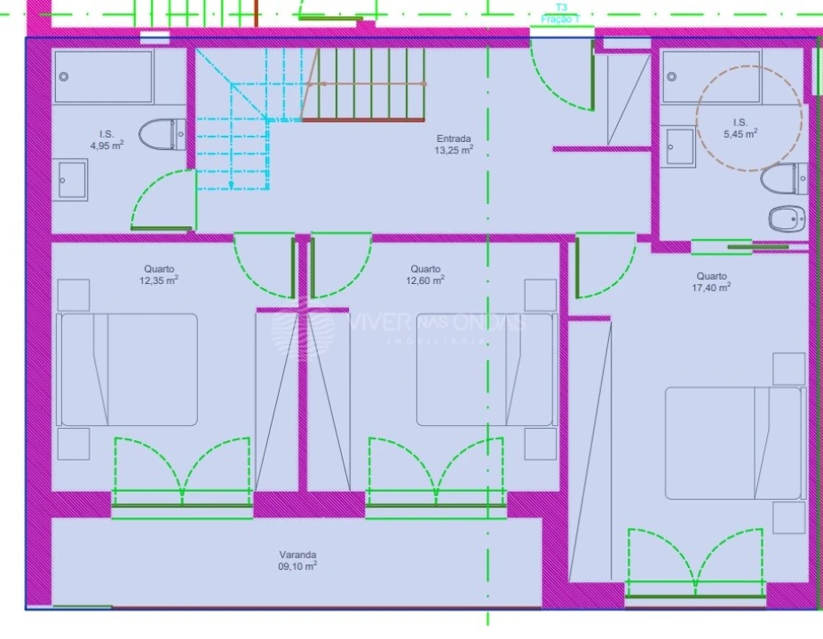 Apartamento T3 para Venda em Covilhã e Canhoso Foto 6