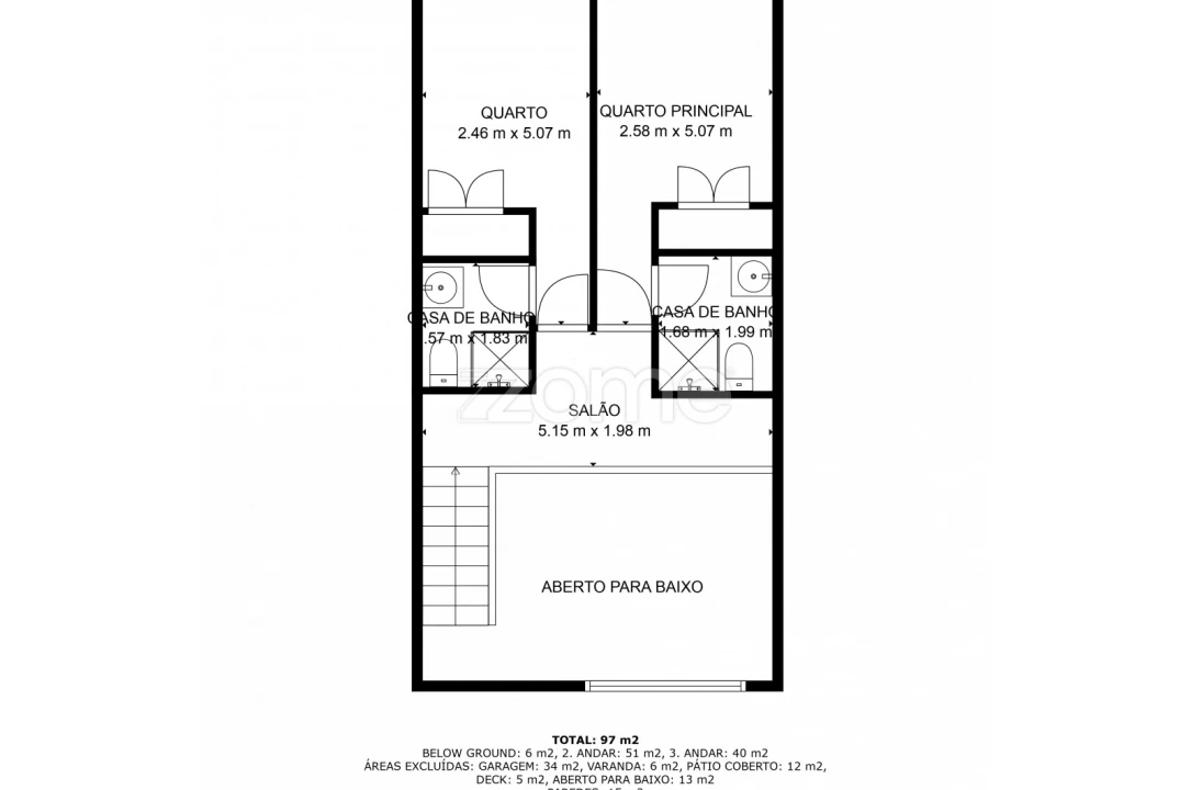 Moradia T2 para Venda em Venda Nova e Pondras Foto 20