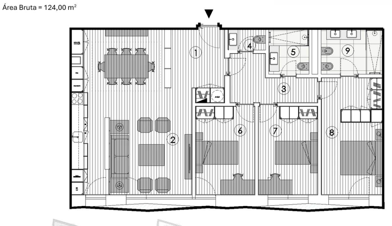 Apartamento T3 para Venda em Paranhos Foto 19