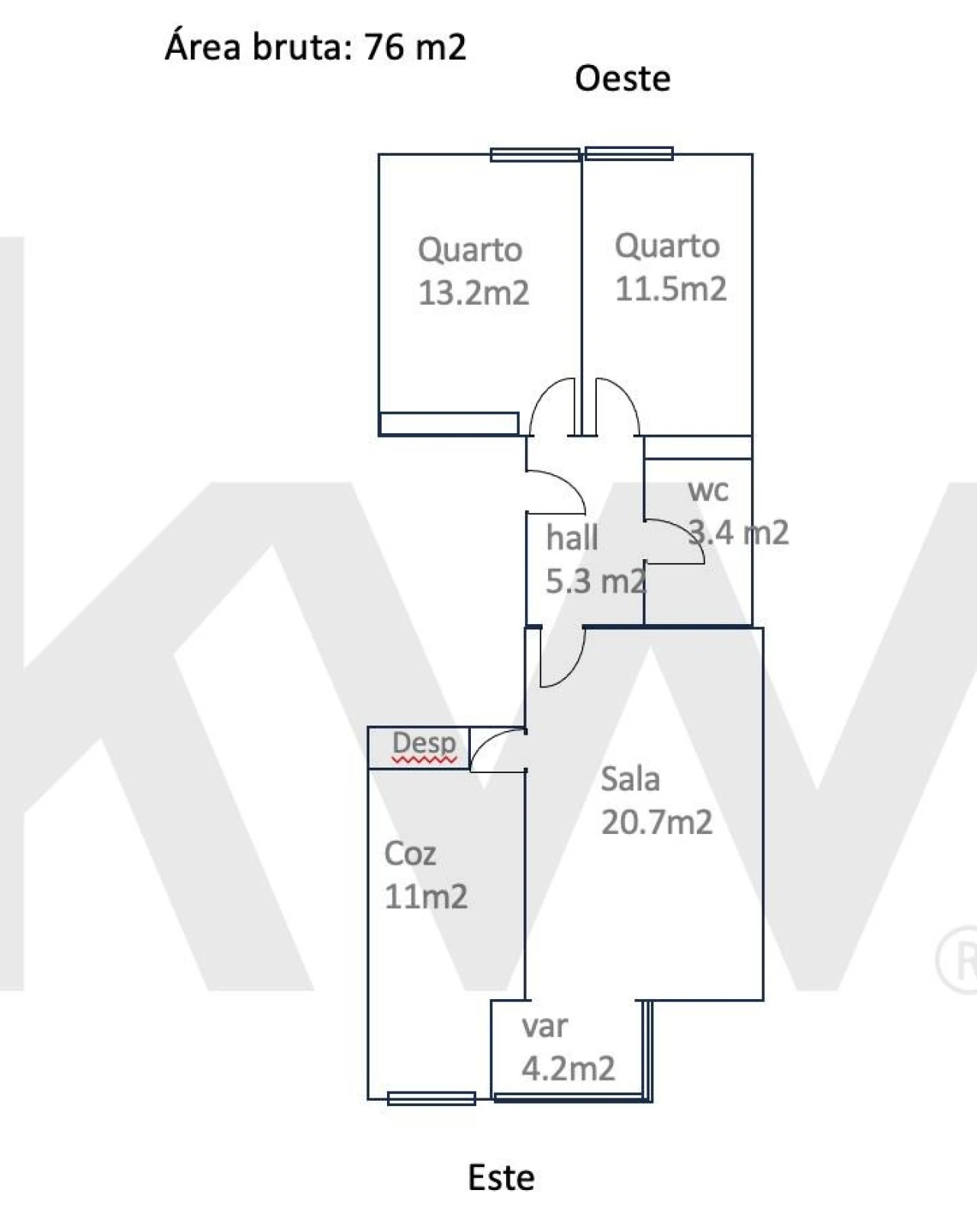Apartamento T2 para Arrendamento em Areeiro Foto 30