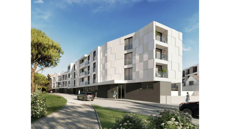 Apartamento T2 para Venda em Glória e Vera Cruz Planta 1