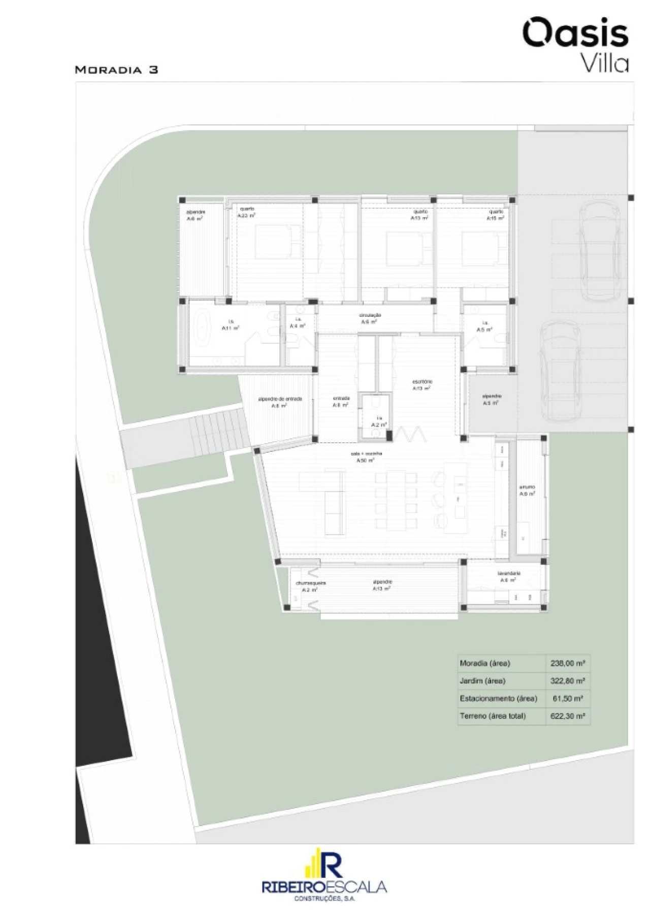Moradia T3 para Venda em Santa Joana Foto 38