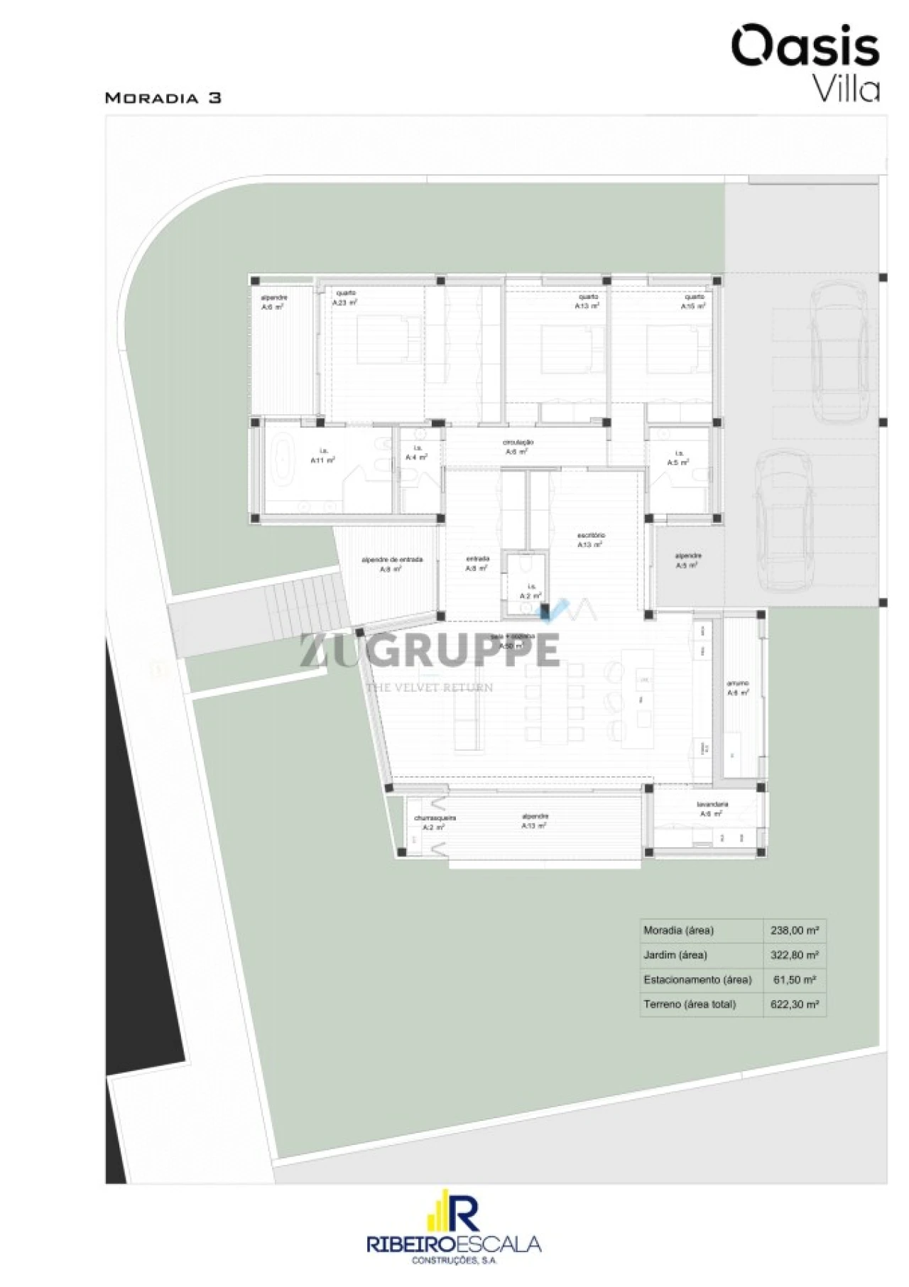 Moradia T3 para Venda em Santa Joana Foto 6