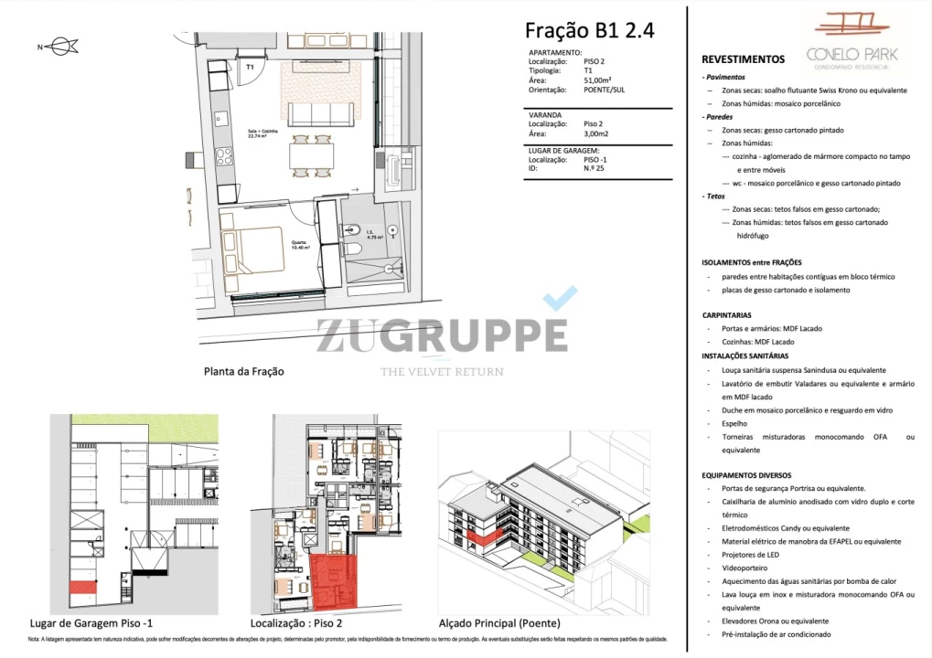 Apartamento T2 para Venda em Paranhos Foto 11