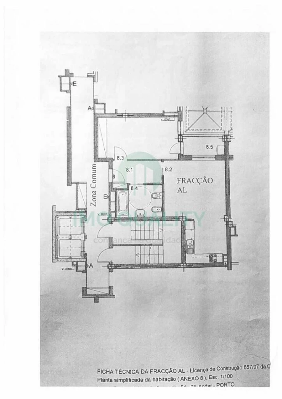 Apartamento T1 para Arrendamento em Paranhos Foto 22