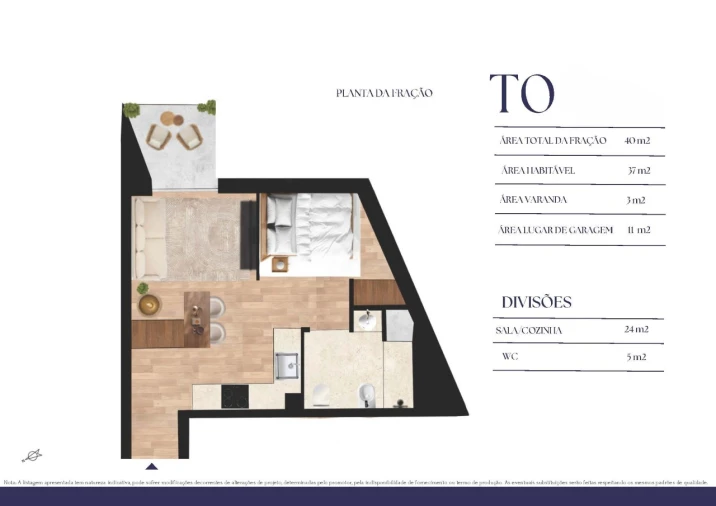Apartamento para Venda em Paranhos Planta 1