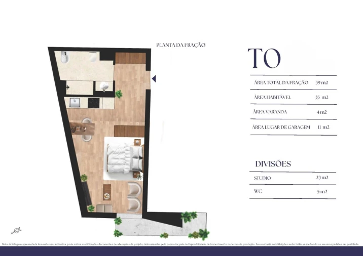 Apartamento para Venda em Paranhos Planta 1