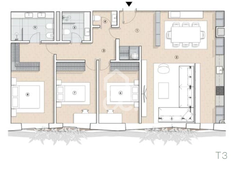 Apartamento T3 para Venda em Paranhos Foto 21