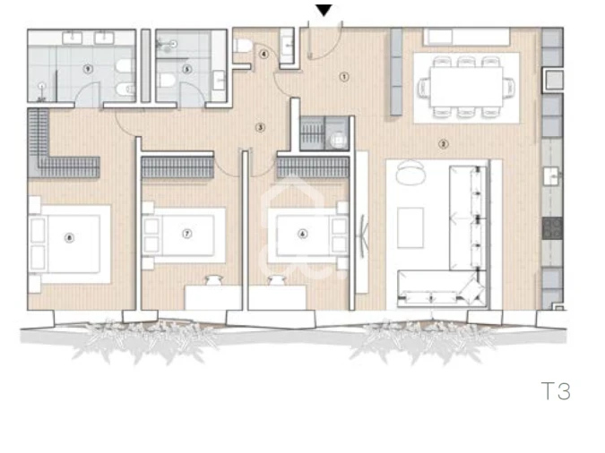 Apartamento T3 para Venda em Paranhos Foto 21