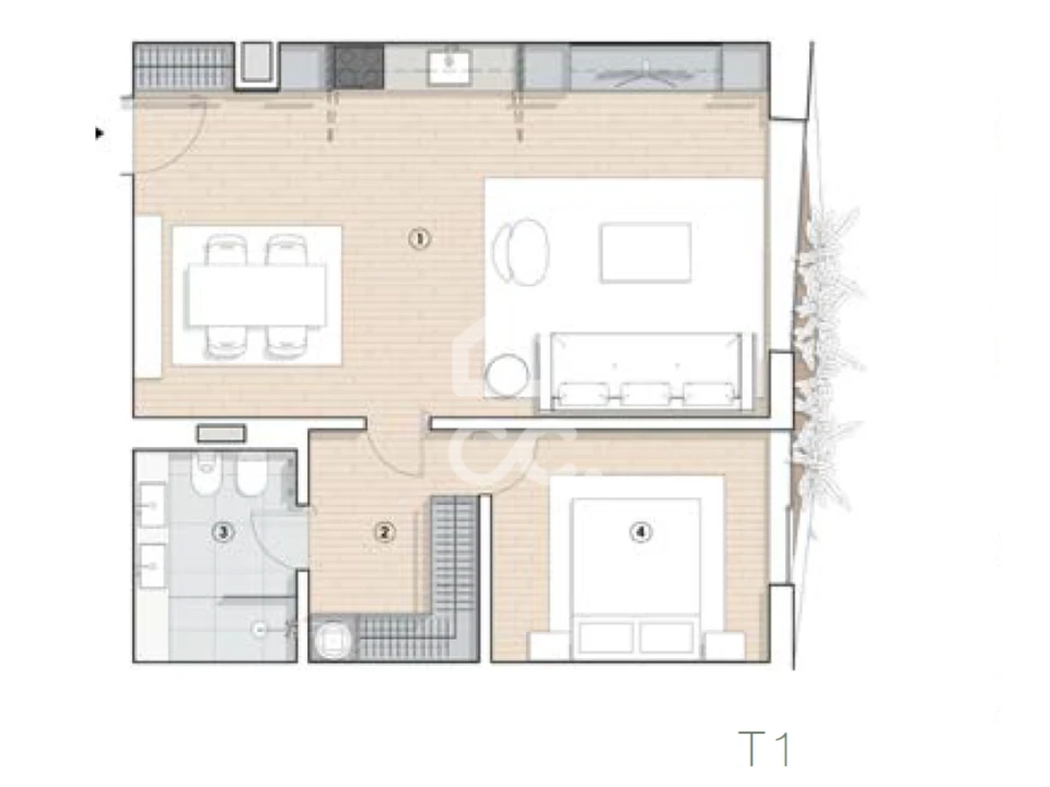 Apartamento T3 para Venda em Paranhos Foto 23