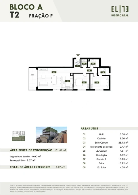Apartamento T2 para Venda em Camara de Lobos
