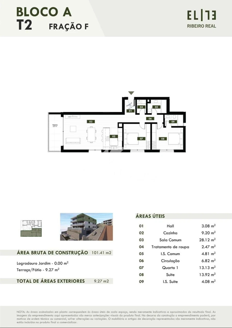 Apartamento T2 para Venda em Camara de Lobos Foto 14