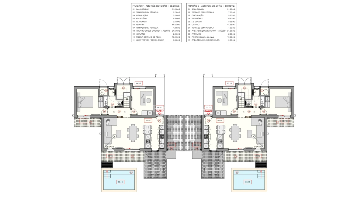 Moradia T2 para Venda em São Silvestre Foto 12