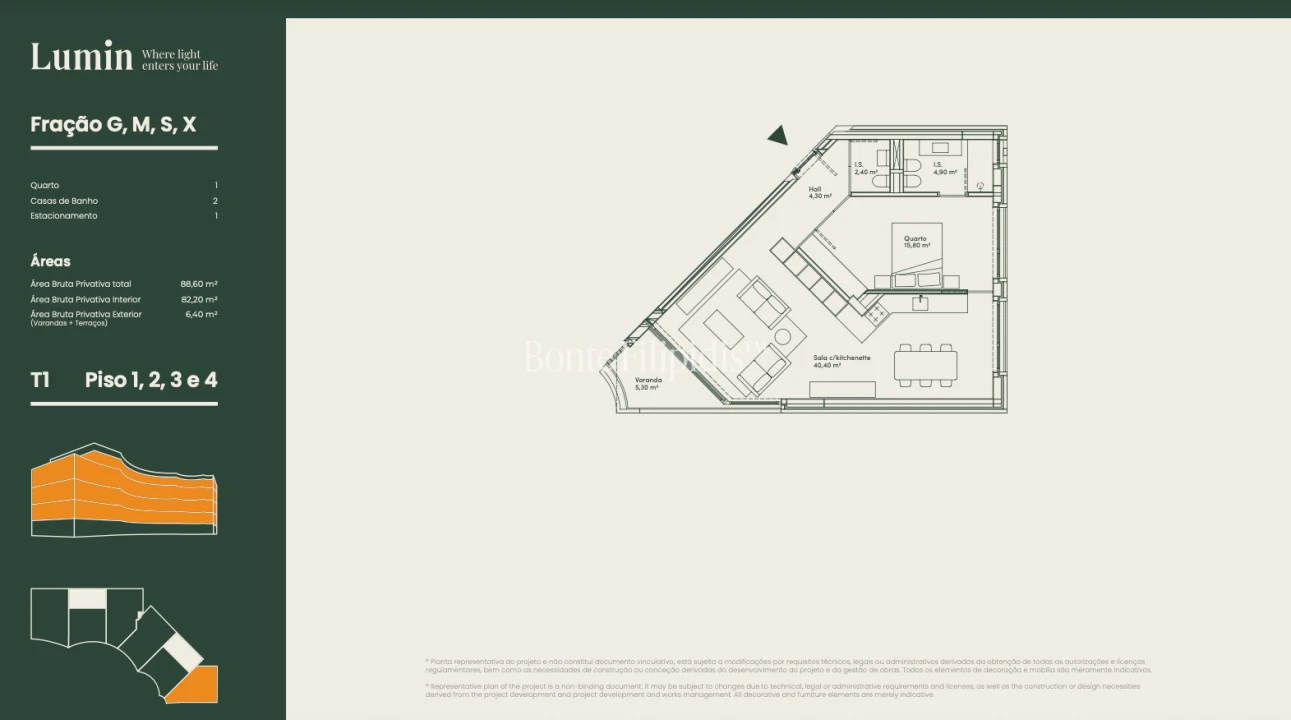 Apartamento T1 para Venda em Sines Foto 15
