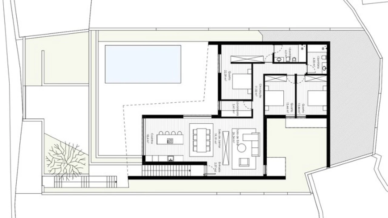 Moradia T3 para Venda em Estorãos Planta 2