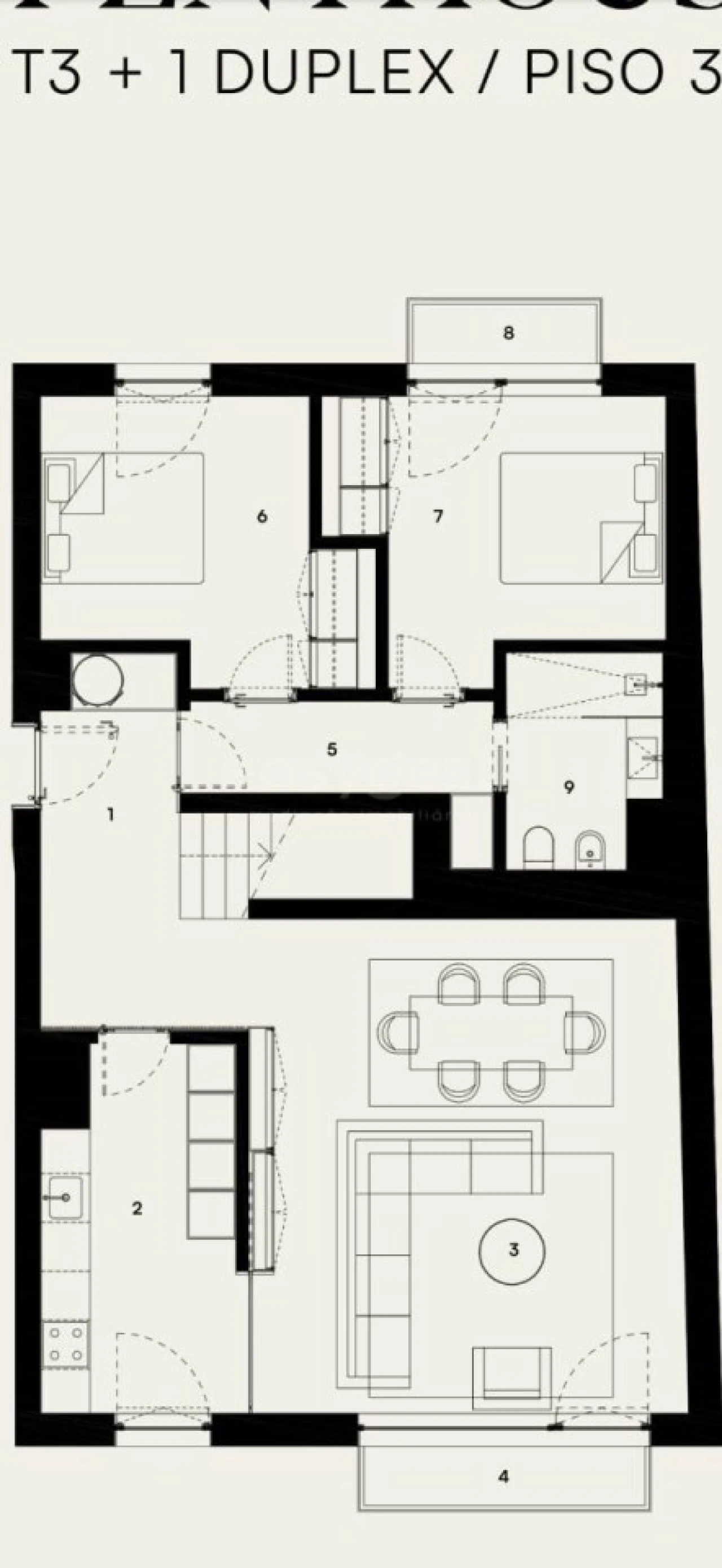 Apartamento T3 para Venda em Alcantara Foto 8