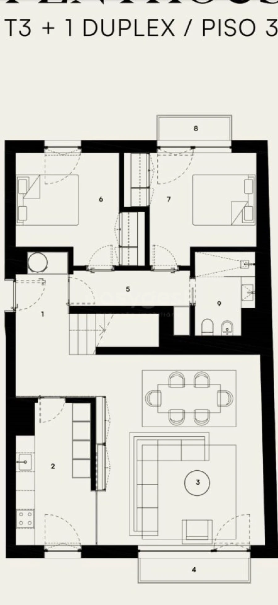 Apartamento T3 para Venda em Alcantara Foto 8