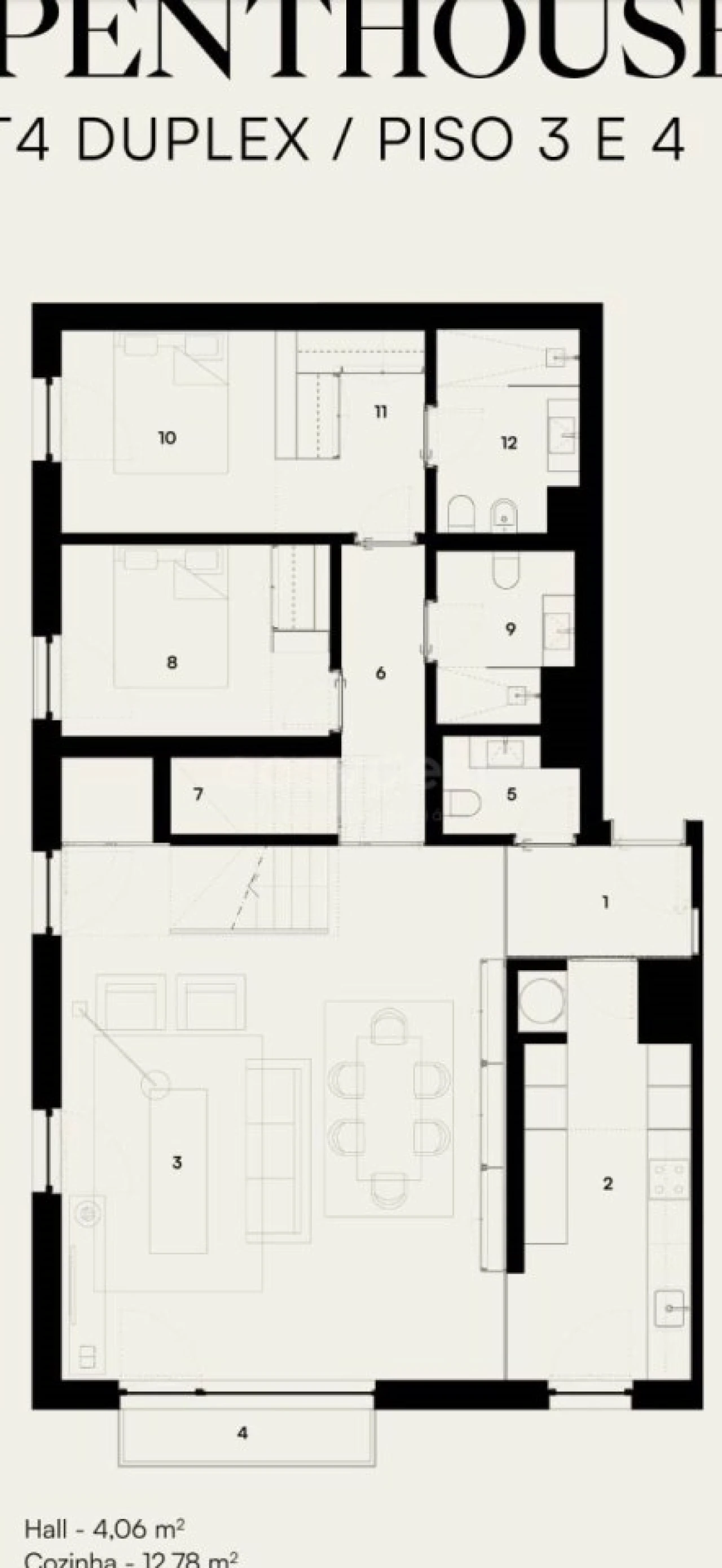 Apartamento T4 para Venda em Alcantara Foto 8