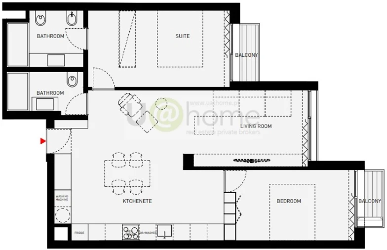 Apartamento T2 para Venda em Avenidas Novas Foto 12