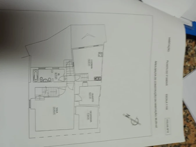 Moradia T4 para Venda em Covilhã e Canhoso Planta 1