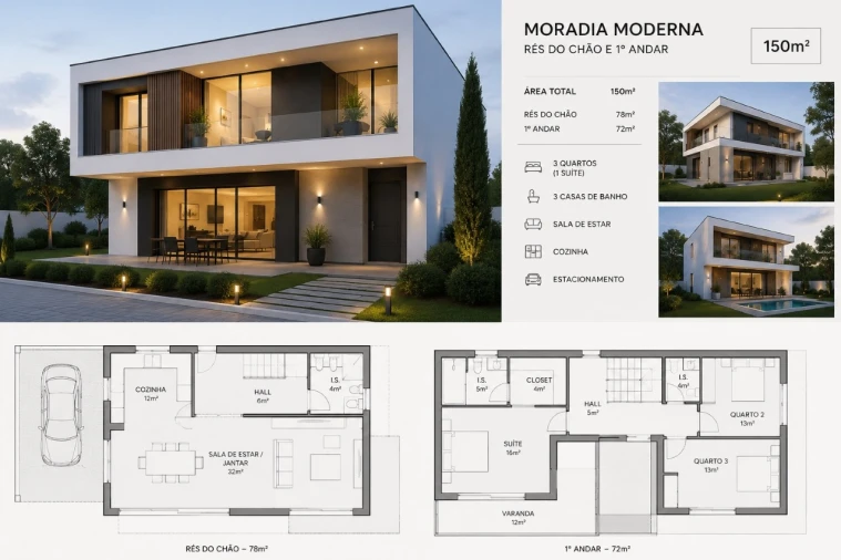 Moradia T4 para Venda em Maiorca Foto 29