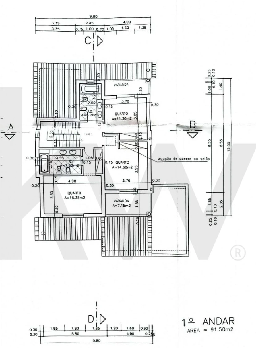 Moradia T4 para Arrendamento em Alcabideche Foto 47