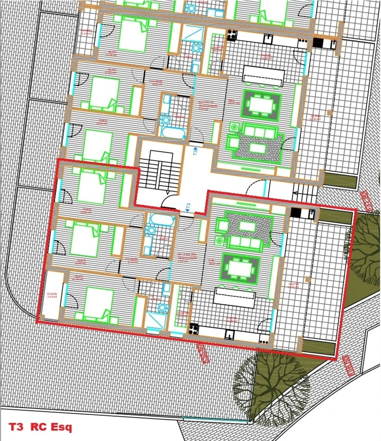 Apartamento T3 para Venda em Poiares (Santo Andre) Foto 26