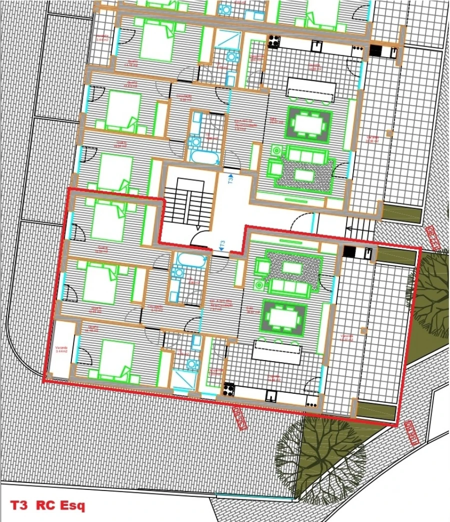 Apartamento T3 para Venda em Poiares (Santo Andre) Foto 26