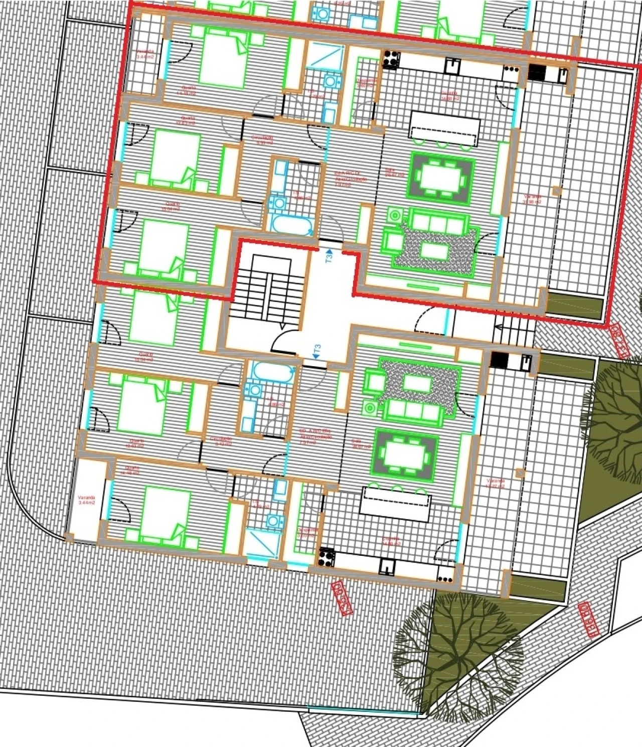 Apartamento T3 para Venda em Poiares (Santo Andre) Foto 26