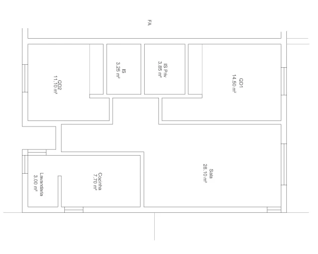 Apartamento T2 para Venda em Caniço Foto 2