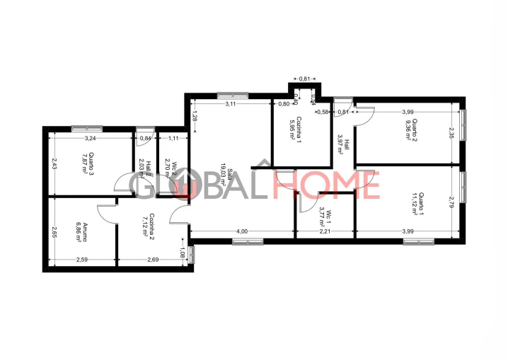 Moradia T3 para Venda em Gulpilhares e Valadares Foto 18